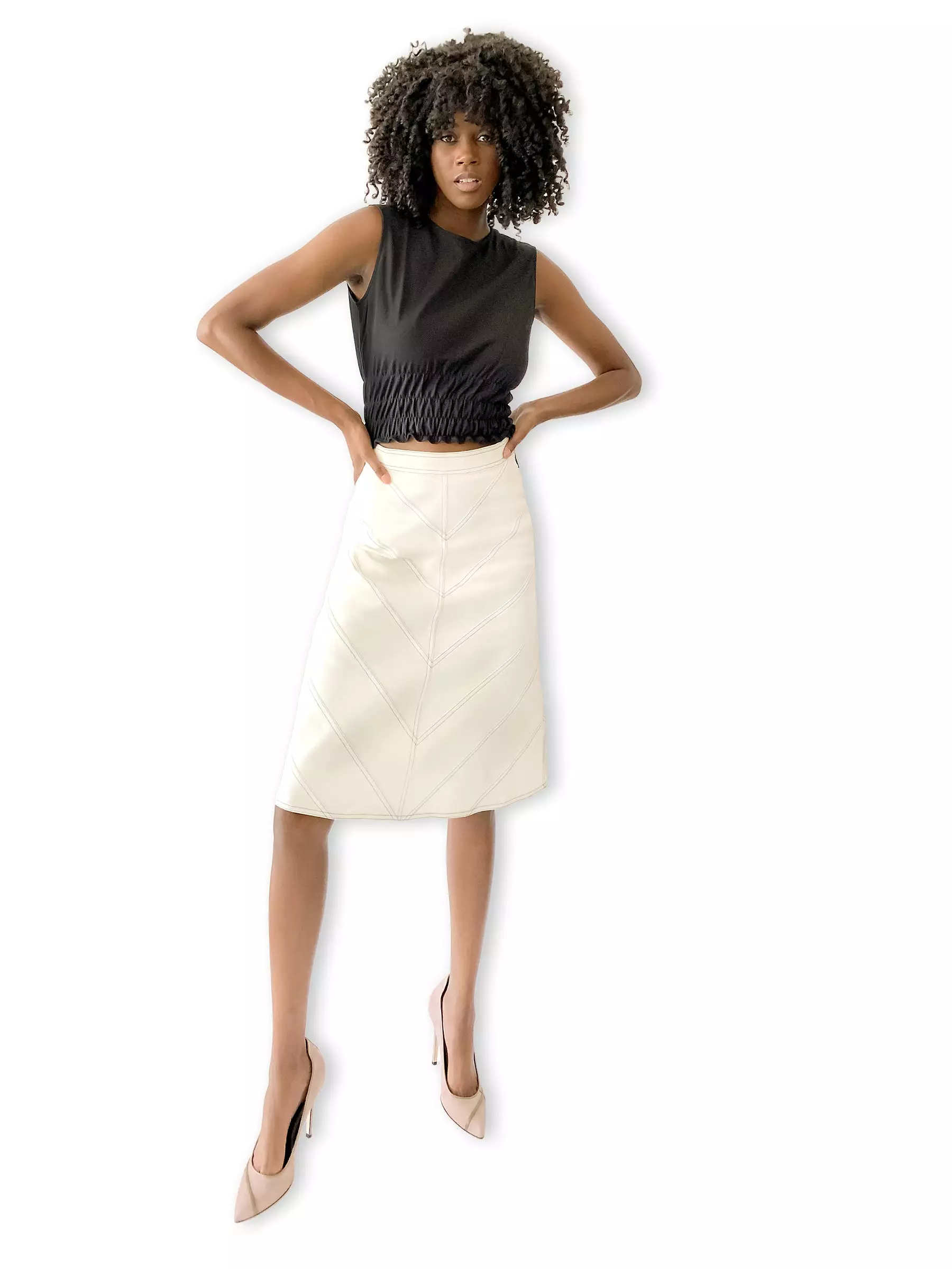 WARWICK COTTON DRILL SKIRT