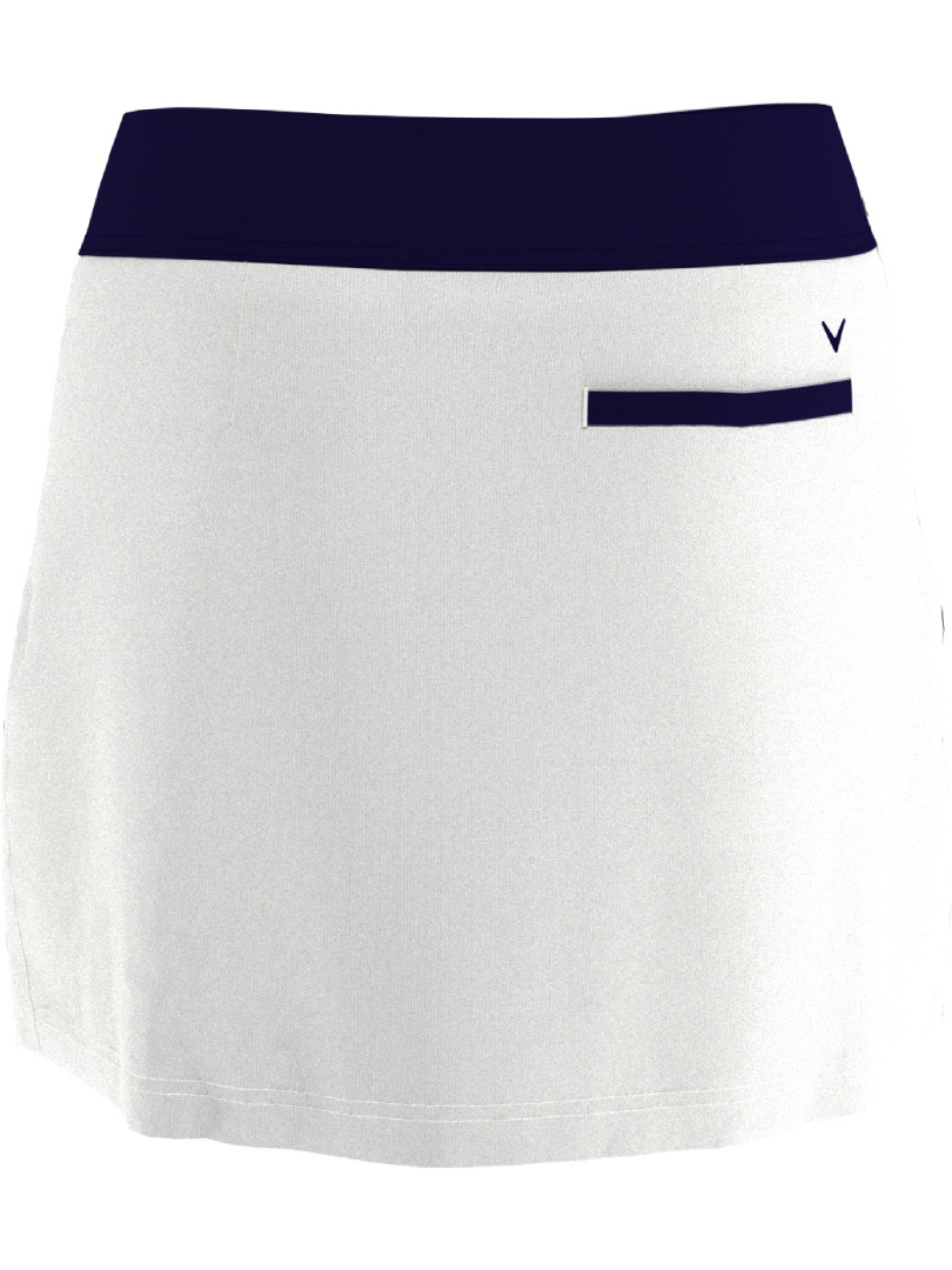 Womens 16 Wrap Color Block Skort