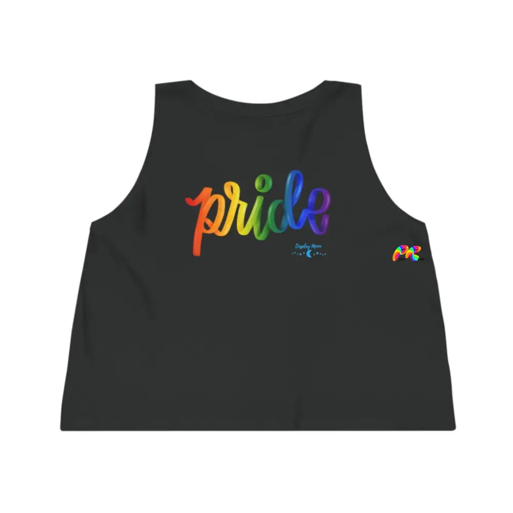 Women's Pride Sleeveless Flowy Crop Top