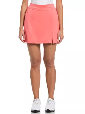 Womens Solid TrueSculpt Skort